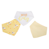 3PK Triangular Bib Set